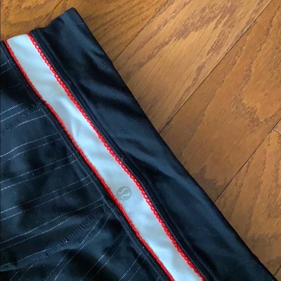 Lululemon black luon pants legging groove pants 4 - Picture 2 of 7